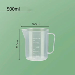 1000ml Clear Measuring Cup Plastic Graduated for Baking Beaker Liquid Measure Jug Cup Container Essential Kitchen Tools Kitchen Stuff