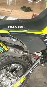 Knalpot Racing Norifumi Rocket 4 Kompetisi: CRF 150L KLX DTRACKER WR155