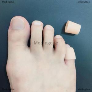 [COD] Modingdue 2ชิ้น ล็อตเจลซิลิโคนนิ้วเท้าเล็กๆหลอดข้าวโพดแก้ไขแผล pinkie Protector เจลนิ้วเท้านิ้วเท้านิ้วเท้านิ้วเท้าป้องกันแขนเจล