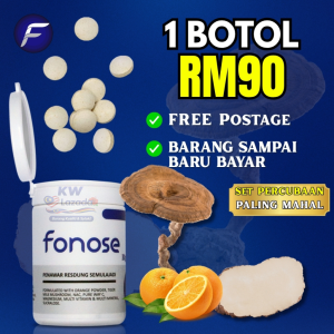Fonose Resdung Sinus Care 2026 New Pack | Herba Terpilih Asli | Bantu Bersin Selsema & Alahan Resdung