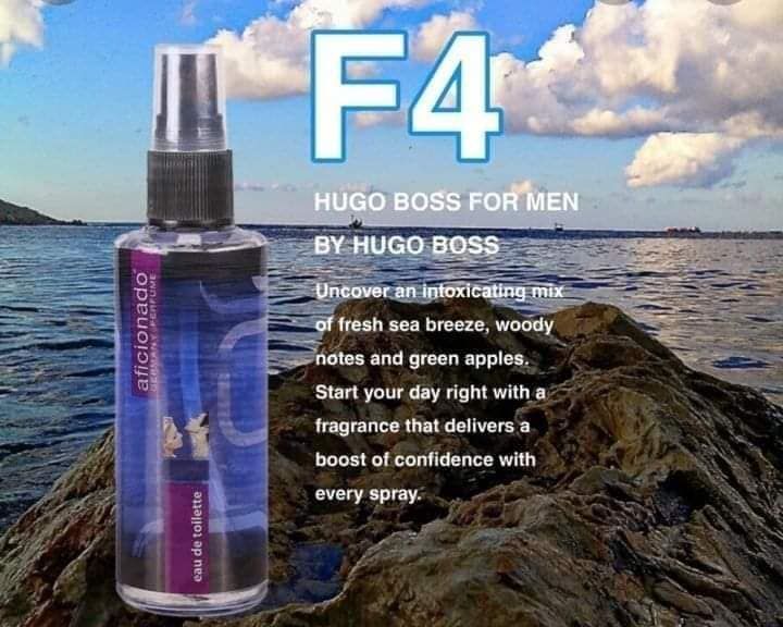 Aficionado F4 30ml EDP Perfume for Men Aficionado Hugo Boss Scent