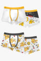 Pokemon กางเกงในผ้า cotton 4 ตัว(UNDERWEAR63). 