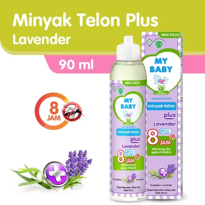 MY BABY Minyak Telon Plus Lavender 30ml | 60ml | 90ml | 150ml - Minyak Bayi Anti Nyamuk 8 Jam