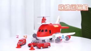 Big Airplane Toy Cars Vehicle Transport Passenger Simula Plane Toy fire truck Best gift for kids boy