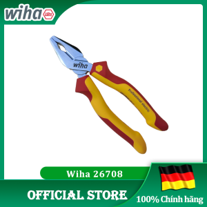 Kìm Đa Năng 180mm Cách Điện 1000 Volt WIHA 26708 [chính hãng Đức/Germany]