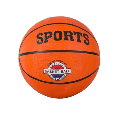 พร้อมส่งในไทย-ลูกบาสเก็ตบอล Basketball เบอร์ 7 ทำจากหนังTPU คุณภาพสูง (ยังไม่สูบลม) #O-0035