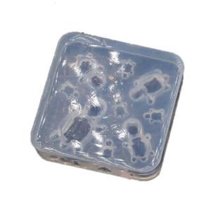 Sturdy Epoxy Resin Mould for Creation Portable Silicone Soap Mould Accessory for Festival Crafting and Gifts