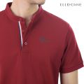ELLE HOMME | เสื้อโปโลคอจีน แขนสั้น สกรีนโลโก้ ELLE HOMME สวมใส่สบายได้รูปทรงสวย | W8K904. 