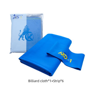 KONLLEN 9 Pool Table Felt with 6 Cloth Strips Pre Cut Billiard Table Cloth Felt Billiard Cloth for American Nine-ball Pool Tables