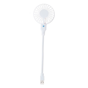 5V USB Power Flexible Desk Fan Adjustable Angle Designing for Computer Desk Office Dorm Camping Trip