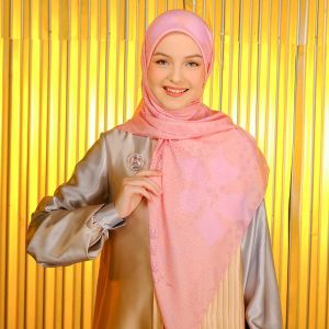 Shafira Alinea Printed Scarf | Hijab Kerudung Segi Empat Motif