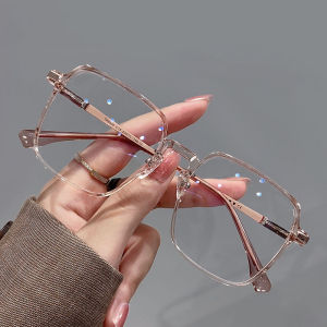 KACA MATA ANTI RADIASI WANITA PRIA SUNGLASSES LENSA SQUARE REPLACEABLE PL-AR012