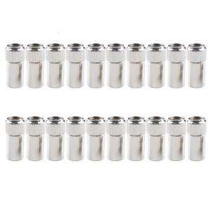 Gói của 20 rustproof Khung kệ thép tủ hỗ trợ pin sửa chữa nhanh cho có thể điều chỉnh kệ tủ quần áo nhà bếp