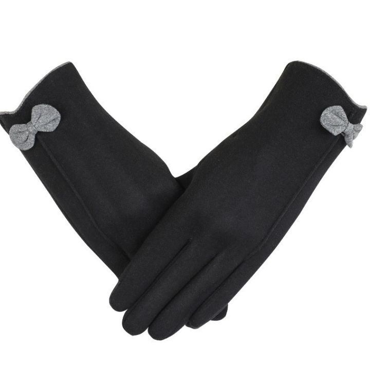 Happy Girl Shop Sarung Tangan Glove Polos Import Wanita Winter