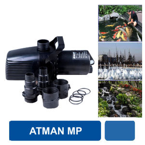 Bơm Hồ Cá ATMAN MP15000 (200W/12500L/H) Siêu Khỏe Êm - Lọc Nước Bơm Hồ Koi Cảnh Quan