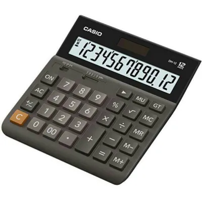 casio original calculator kalkulator dagang dh 12 wrna rendom