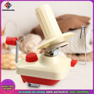 Vodool Yarn Winding Machine Practical Winding Machine Portable Hand Operated Convenient Multi-function Lightweight for Household
