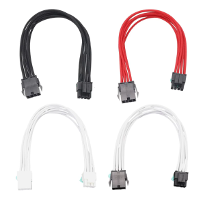 30CM Flexible 8Pin CPU Power Supply Extension Cord Secure Connection for DIY Desktop and Water Cooling Systems