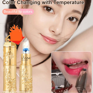 【Fast delivery】Crystal Jelly Flower Lipstick Color Changing with Temperature Long Lasting Lip Balm