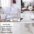 [SG Stock] WOODLES Sofa Cushion Insert Square Rectangle Pillow Filling for 50x50cm 60x60cm 35x55cm★Local Shipping and Support. 