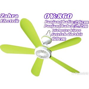 KIPAS ANGIN KIPAS GANTUNG OUYASHI 25W OY-860