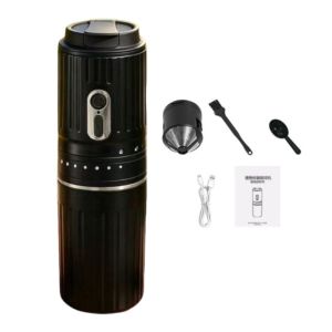 EGRT USB Rechargeable Electric Coffee Machine Hand-brewed Cordless Mini Espresso Machine Kitchen Supplies With Filter Screen Portable Coffee Maker Office