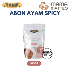 GRANDVILLE Abon MPASI / Abon Sapi Ayam / Grand Ville Floss Original Spicy Pedas Cheese Keju