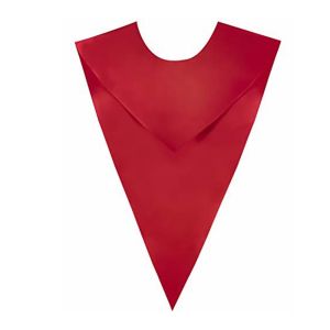 JON09 Plain Graduation Stole Solid Color Satin Academic Celebration Accessories European American Shawl Doctoral Stole University