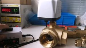 ตัวกระตุ้นวาล์วไฟฟ้า 8Nm ใช้สำหรับควบคุมวาล์วไฟฟ้าอัตโนมัติ เปิด/ปิด