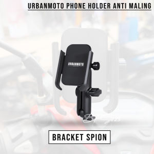 Phone Holder URBANMOTO V3 Holder HP Motor Bracket Spion Stang 360 Rotate Alumunium
