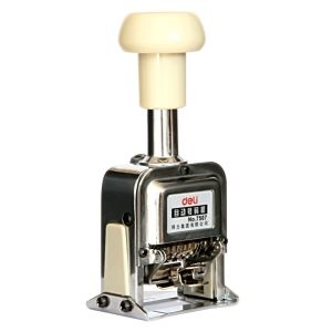 Máy Dập Dấu Nhảy 6/7/8/9/10 số Deli