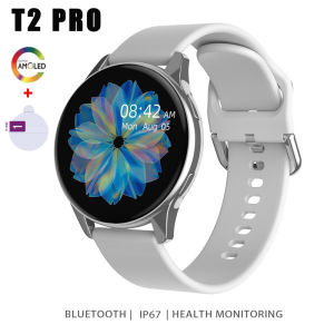 Smartwatch Galaxy Xem hoạt động 2 màn hình cảm ứng trọn bộ T2 Pro Đồng hồ thông minh với gọi điện thoại qua Bluetooth