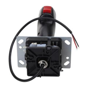 Flight Stick For Arcade Game Cabinet High Quality Metal PVC Mini-Grap Flight Joystick Trigger Top Fire Button Vibration