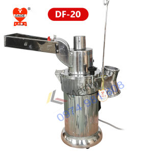 Máy nghiền dược liệu nghiền bột khô nghiền ngũ cốc nguyên hạt DF-20 cơ chế nghiền búa liên tục công suất 2000W