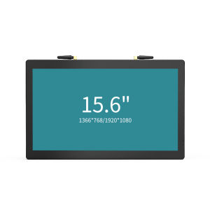 15.6" 18.5" 21.6 inch Apple Style Design Monitor Silver White Black Touch Screen Monitor 1080P Industrial Tablet PC IP65 Waterproof Capacitive Touch Display Computer Support VESA installation win10 Android OS all-in-one touch computer