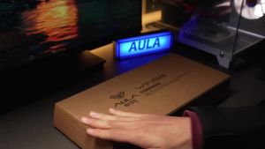 AULA WIN68 HE Mechanical Gaming Keyboard 60% Hall Effect Magnetic Switch Fast Trigger Mode Adjustable Actuation 8000Hz Polling Rate RGB Backlit Wired Black Keyboard for Laptop/PC Gamer
