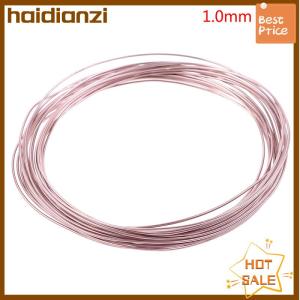 haidianzi บอนไซสายไฟ anodized อลูมิเนียม bonsai Training Wire รวม16.5ฟุต (สีน้ำตาล)