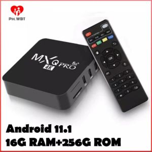 M XQ 5G+256G 4K Android Ultra HD TV Box + I8 Mini Keyboard 2.4GHz color with Touchpad TV BOX 5G Version