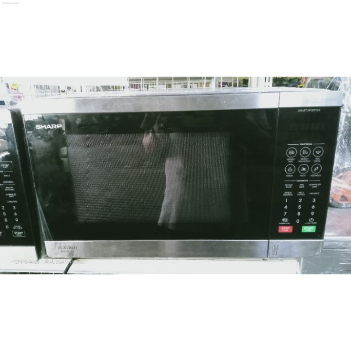 sharp flatbed smart inverter microwave oven 34L Lazada PH