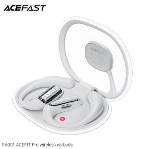 [24 Hours ship]2025 New ACEFAST TWS Earbuds FA001 ACEFIT Pro Call noise reduction LED floating digital display earbuds
