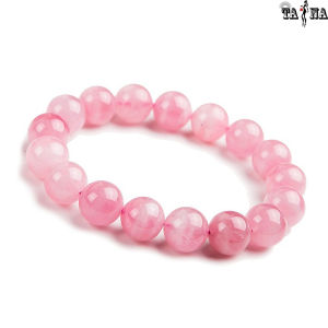[XẢ KHO GIẢM SÂU] Vòng tay đá thạch anh hồng 4A - hợp mệnh Hỏa Thổ