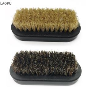 🎉【Low price】🎉LAOPU Shoe Polish Brush Leather Pig Hair Soft Polishing Tool Cleaning Brush Nub Leather Boots Clean Shine Brush