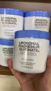 Magnesium Codeage Liposomal 240 Viên – Magie Bisglycinate Hấp Thu Tốt Hỗ Trợ Thư Giãn & Giấc Ngủ