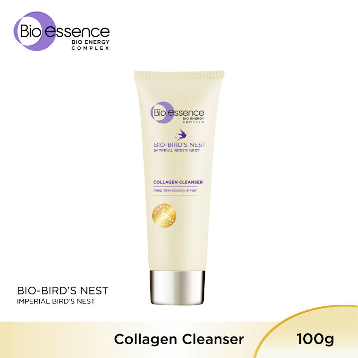 Bioessence BioBird Nest Collagen Cleanser 100G Lazada