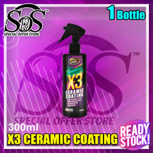 SPD X3 Nano Ceramic Coating Spray Japan Formula 3D Nano Quick Coating 300ML/500ML Water Wax Paint Gloss Shine Protection