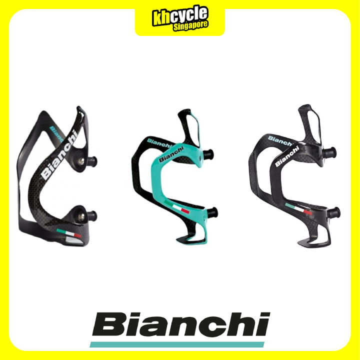 ★ Bianchi Carbon Bottle Cage & Bolts ★ Bianchi | Carbon Performance Bottle Cage