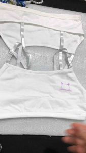 Áo lá học sinh áo 2 dây áo lá lửng cotton xịn