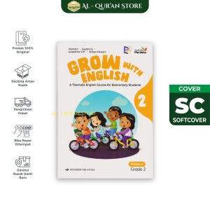 Grow with English Kelas 2 Kurikulum Merdeka Buku Belajar Bahasa Inggris Penerbit Erlangga Original