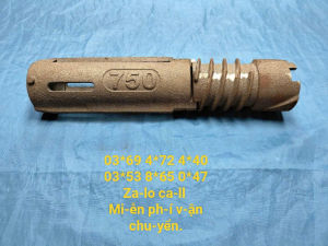 Dao xoắn máy chà gạo VINATOTA 750 chính hãng