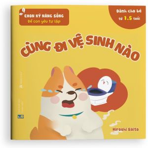 Sách Ehon Cho Bé Từ 0-6 Tuổi Kỹ Năng Sống (4 Tập) - Gội Đầu Đi Vệ Sinh Đánh Răng Mặc Quần Áo - Bộ Sách Ehon Nhật Wabooks